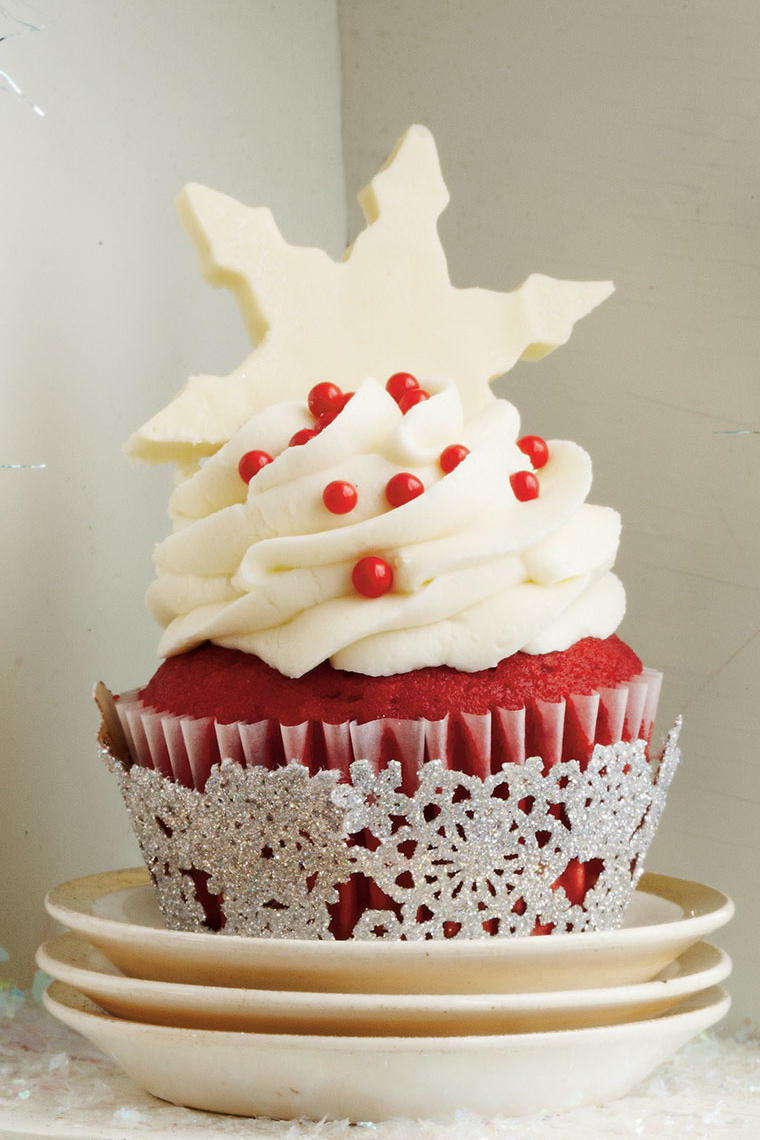 أحمر Velvet Cupcakes