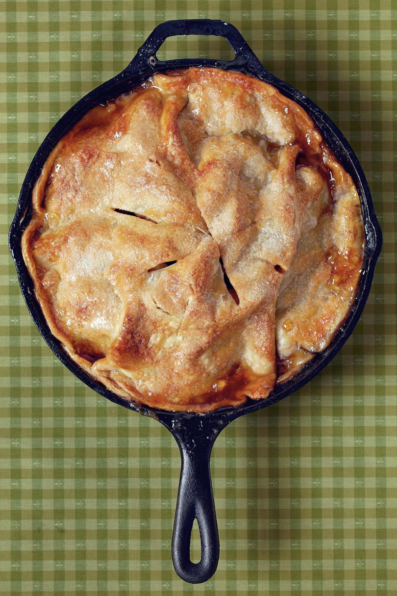 سهل Skillet Apple Pie