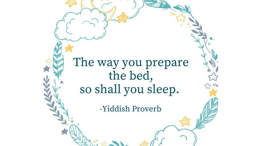 сън Tight Quotes Yiddish Proverb