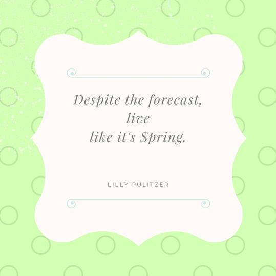 Direkte Like Spring Quote