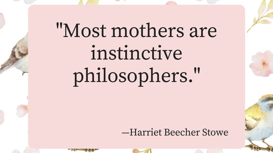 マザーズ Day Harriet Beecher Stowe