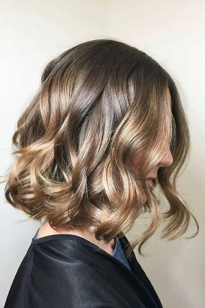 Neutral Brown with Neutral Beige Balayage 