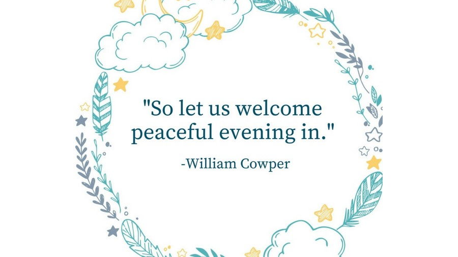 сън Tight Quotes William Cowper