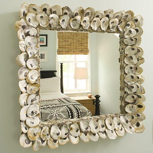 شاطئ بحر Home Decorating: Transform a Mirror