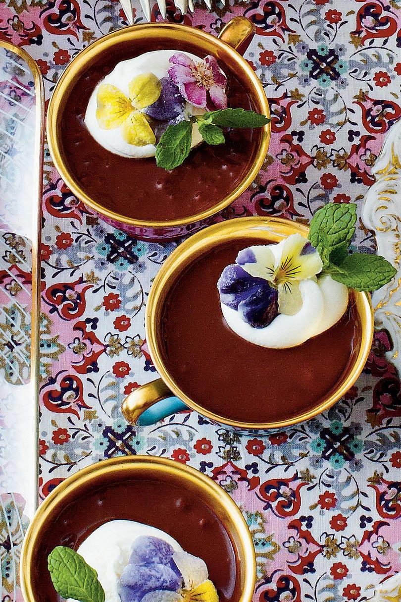 الشوكولاته اسبريسو Pots de Crème Recipe