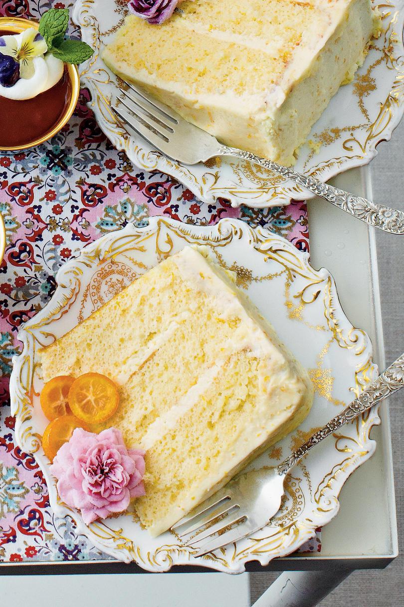 Forår Dessert: Lemon-Orange Chiffon Cake Recipe