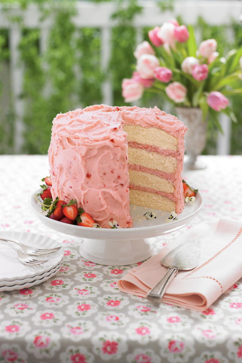 Jordbær Mousse Cake