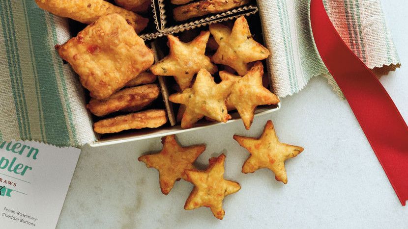 Parmesano-albahaca-queso cheddar Stars