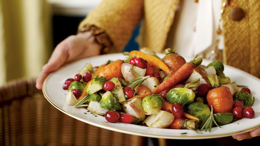 tranebær Roasted Winter Vegetables