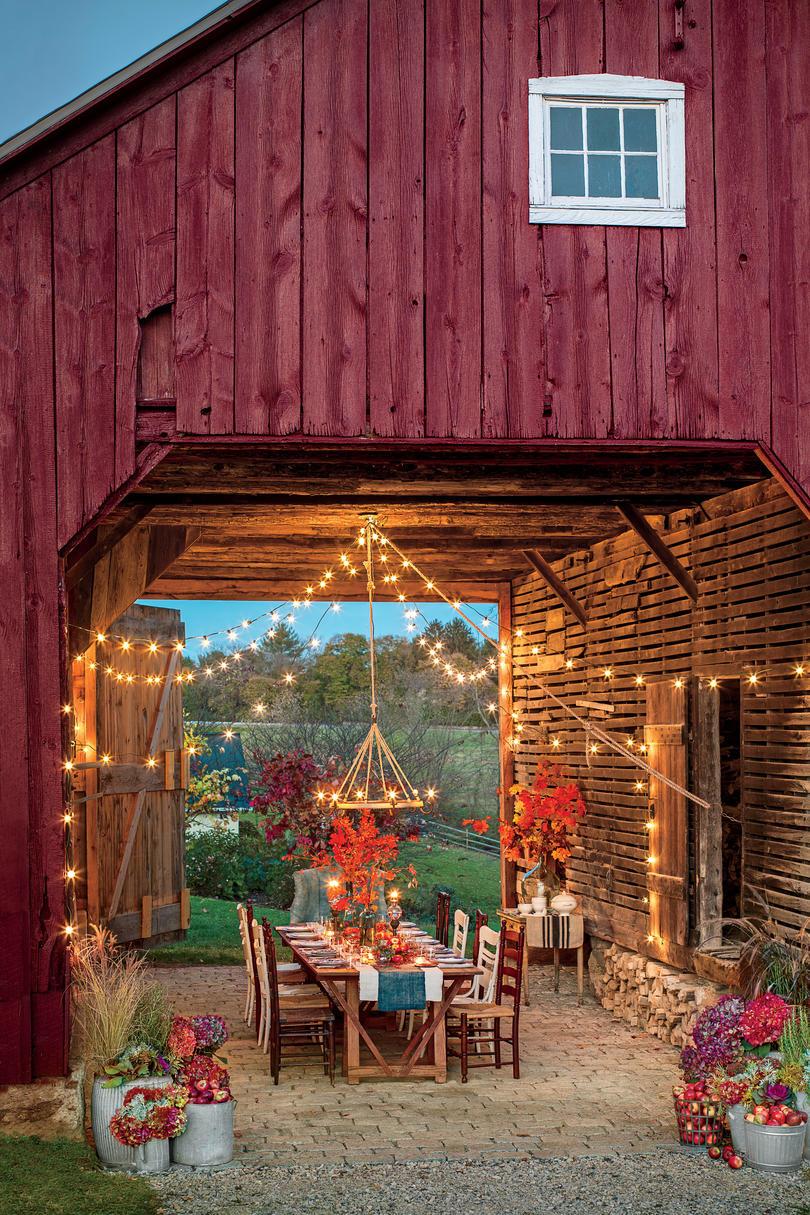 Hermoso Fall Outdoor Rooms