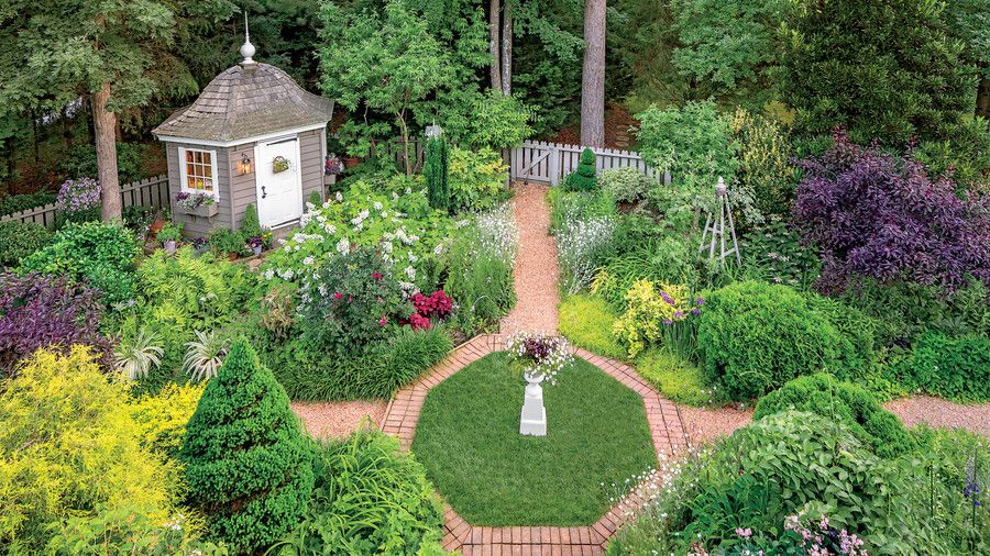 バージニア州 English Cottage Garden
