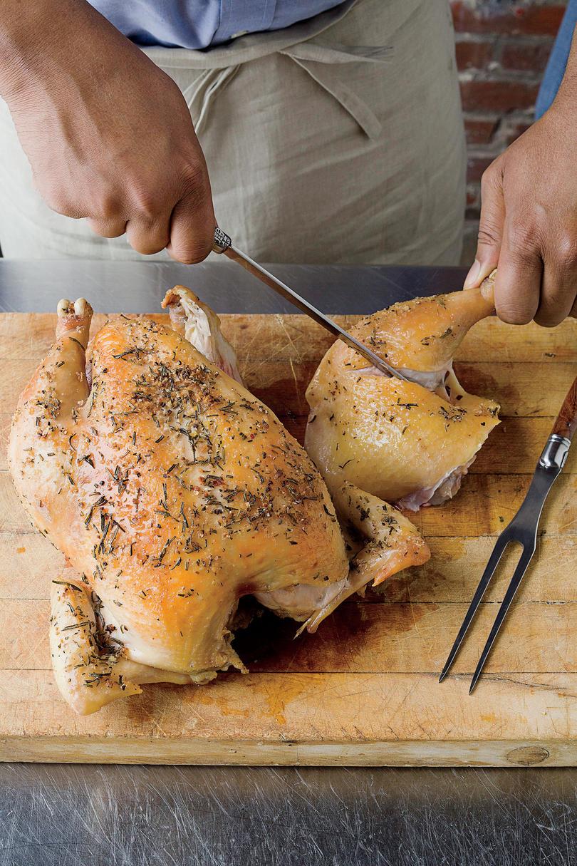 Cómo To Carve a Chicken: Step 3