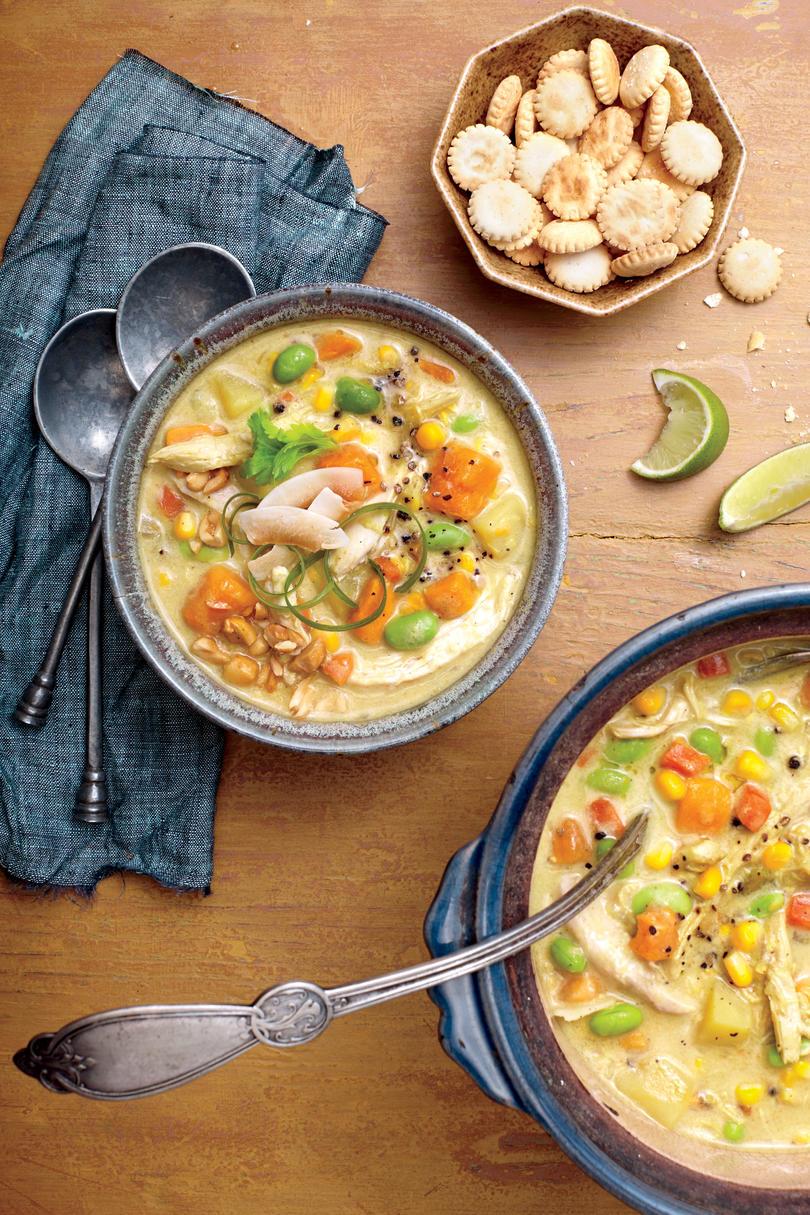 Kylling Soups Curried Chicken Chowder