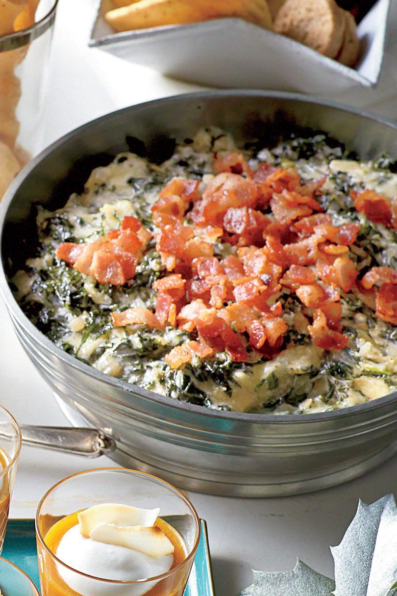 топло Kale-and-Asiago Dip