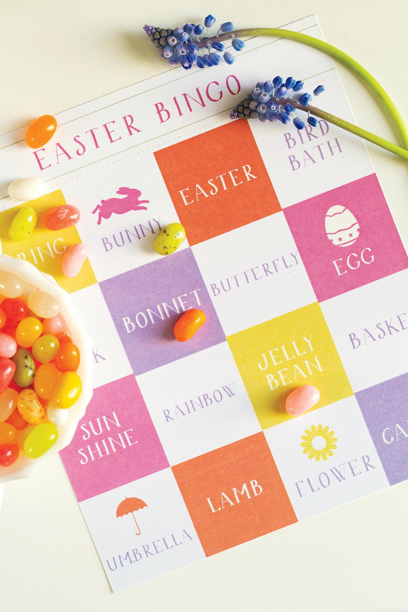 صالح للطبع Easter Bingo
