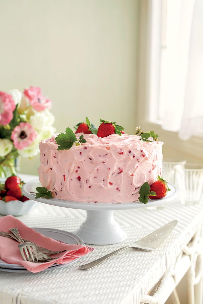 Jordbær-limonade Layer Cake