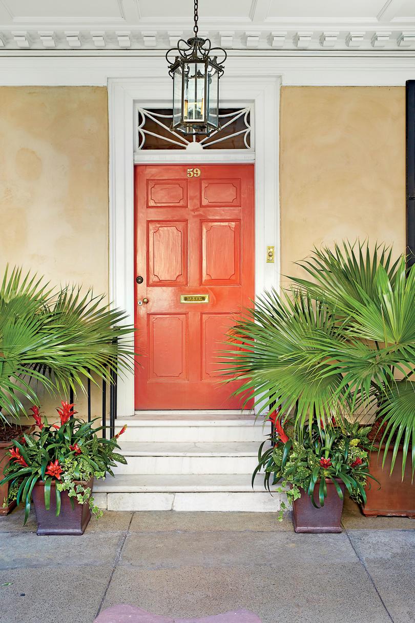 Charlestonu Tomato Red Front Door