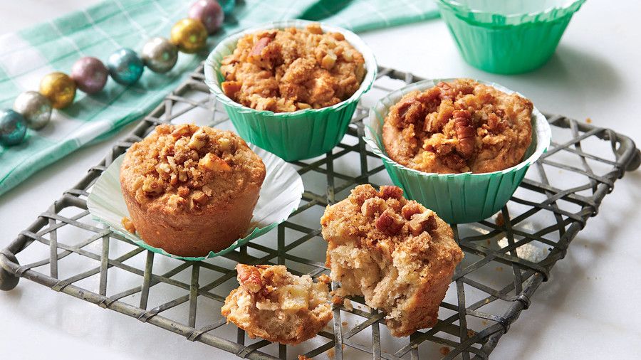 Apple-Pecan Streusel Muffins