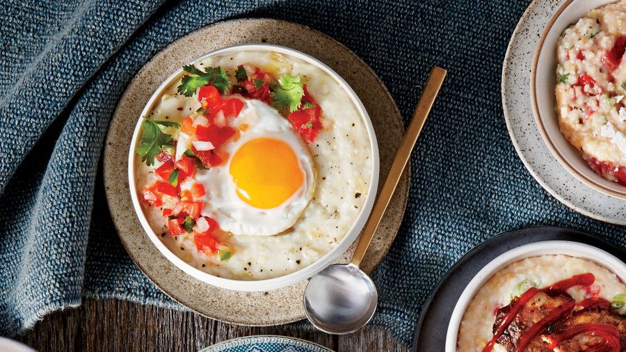 فأس Chile Grits Breakfast Bowl Recipe