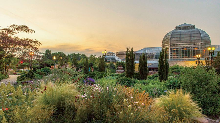 Unido States Botanic Garden in Washington, DC