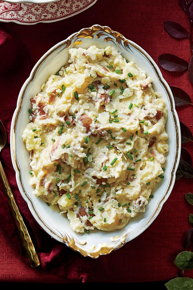 селски Mashed Red Potatoes with Parmesan