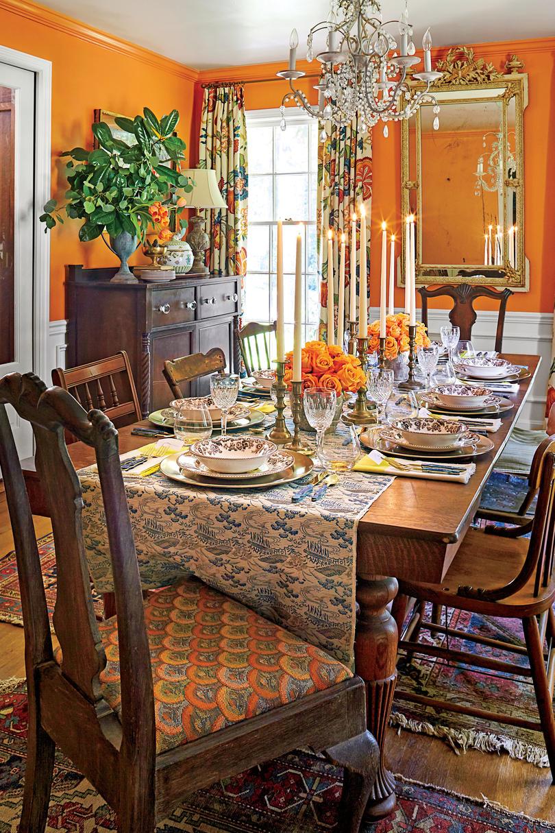 Formal Thanksgiving Table Setting