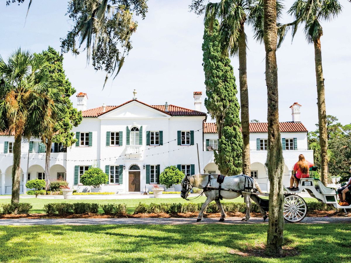 Grua Cottage at the Jekyll Island Club Resort was once a private getaway.