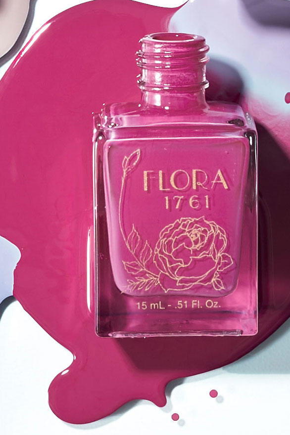 Flora 1761 Nail Lacquer in Laelia Orchid