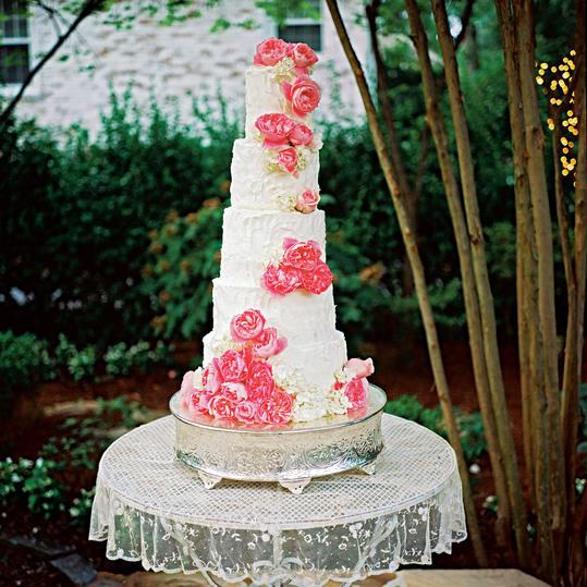 Pětivrstvé Wedding Cake