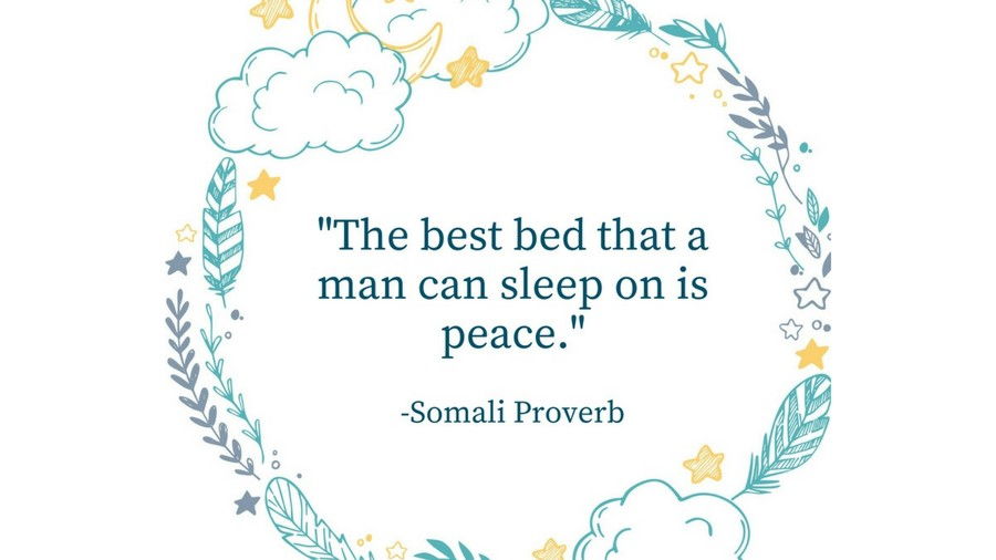 сън Tight Quotes Somali Proverb