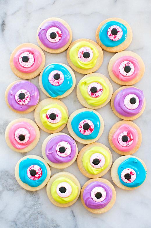 الاموات الاحياء Eyeball Cookies