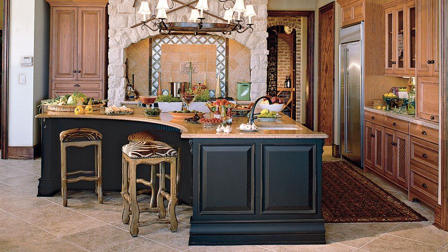 Oscuro, rustic kitchen
