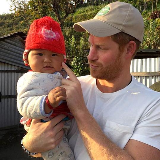 أمير Happy and Adorable Baby in Nepal