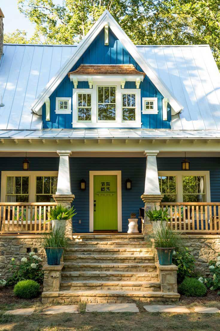 Modrý Cottage House in Georgia