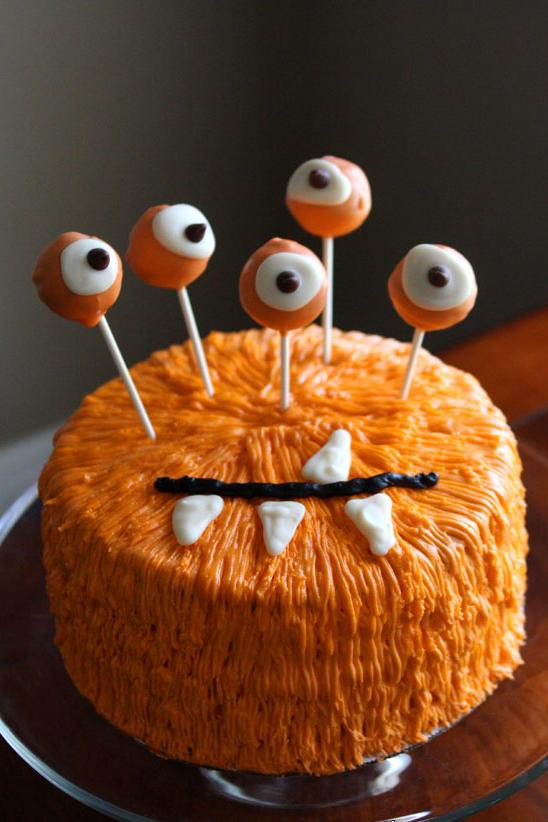 Monstruo Halloween Cake