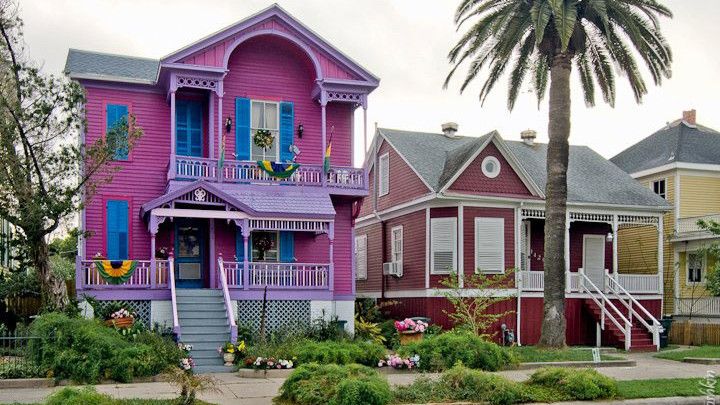 Púrpura House in Galveston Texas