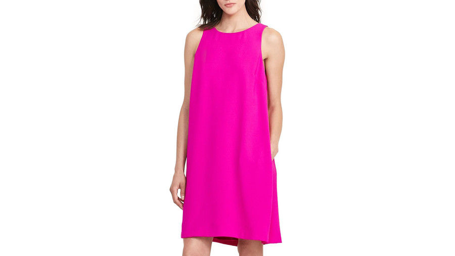 Jasný Pink Spring Dress