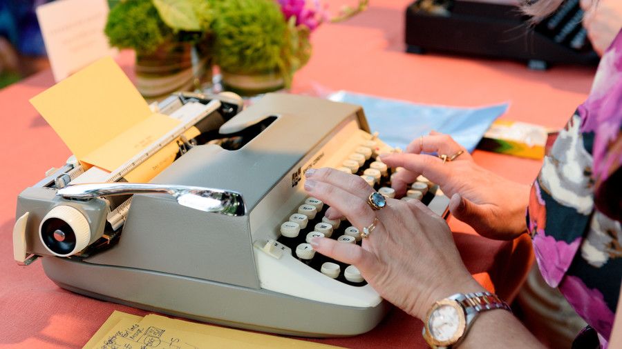 Personal Poems on Old-Fashioned Type Writers 
