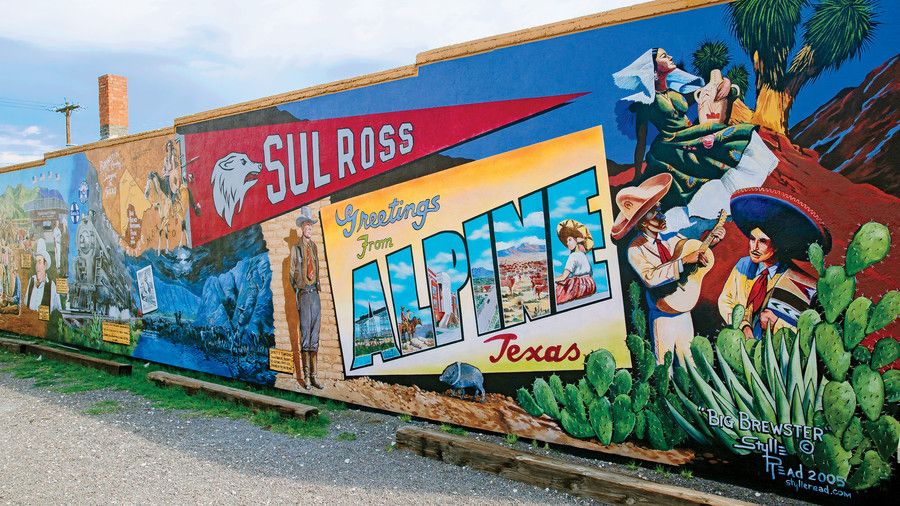 alpino Mural in Texas