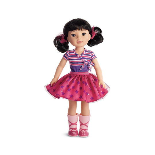 americký Girl WellieWishers Emerson Doll