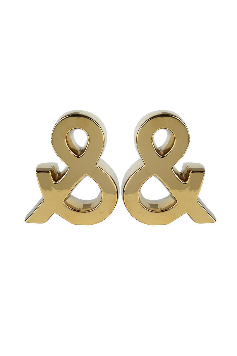 A & B Home Ampersand Bookends