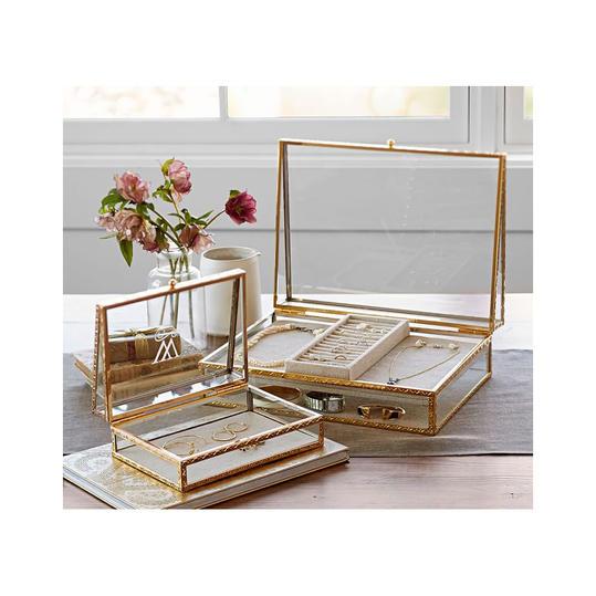 античен Gold Jewelry Boxes