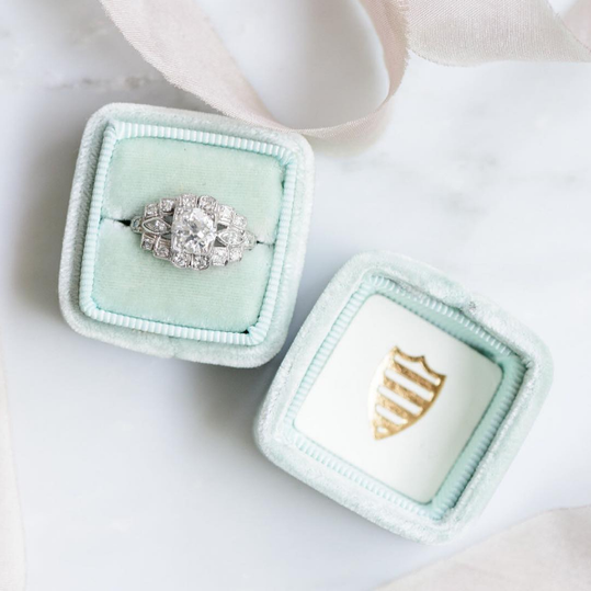 Art º Deco Engagement Ring