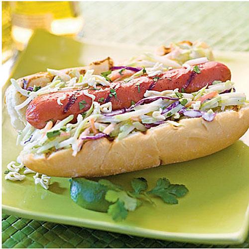 asiático Slaw Dogs