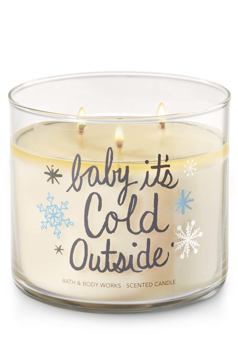 الحياة البيتية Baby It’s Cold Outside Bath & Body Works Candle