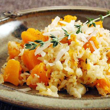 Печен Rice with Butternut Squash