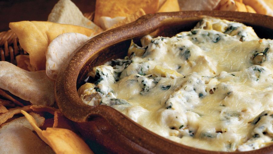 dorado Globe Appetizers Baked Spinach-and-Artichoke Dip