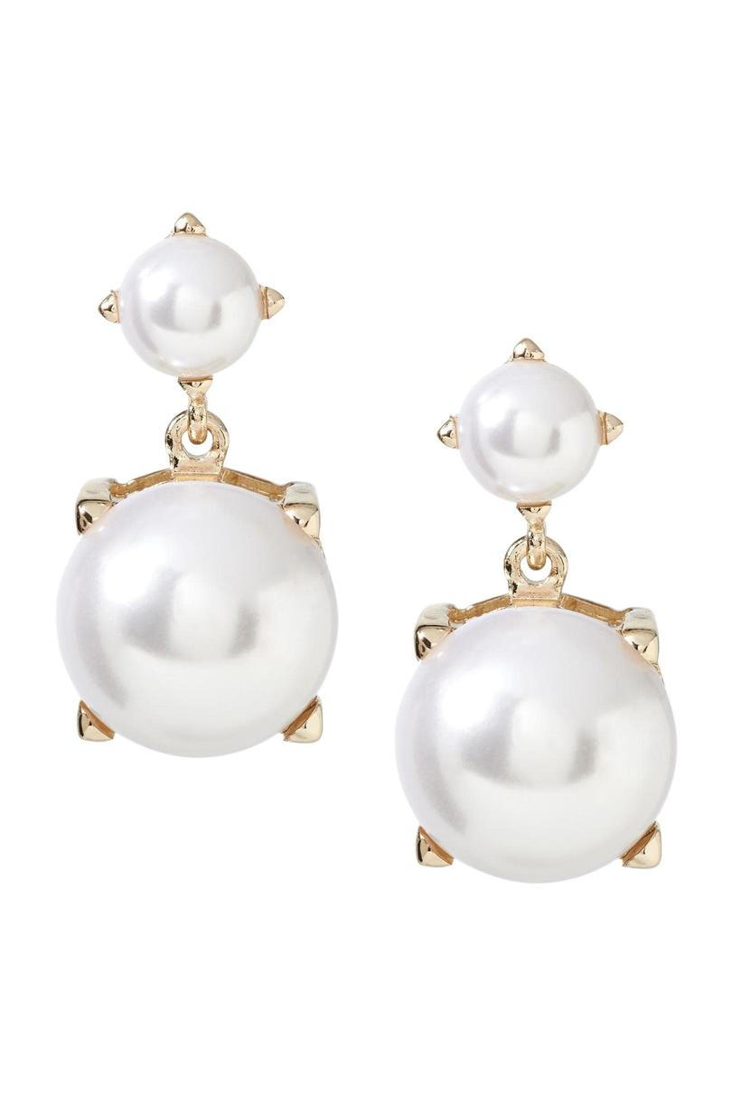 Moderne Pearl Drop Earring