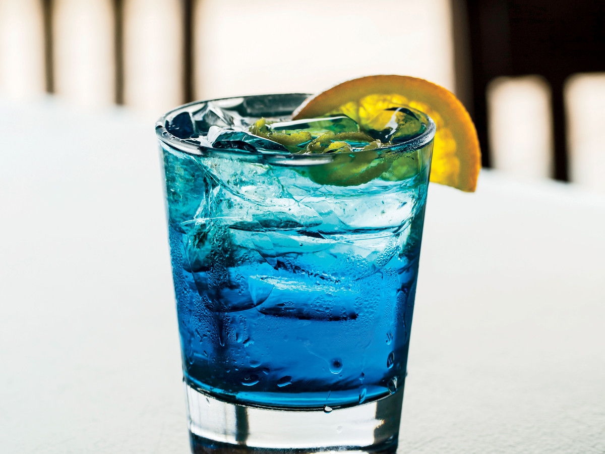 Modrý Cruise Cocktail