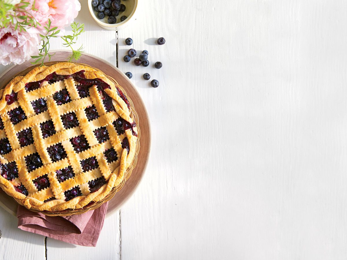 Tarta Tips with Blueberry Pie
